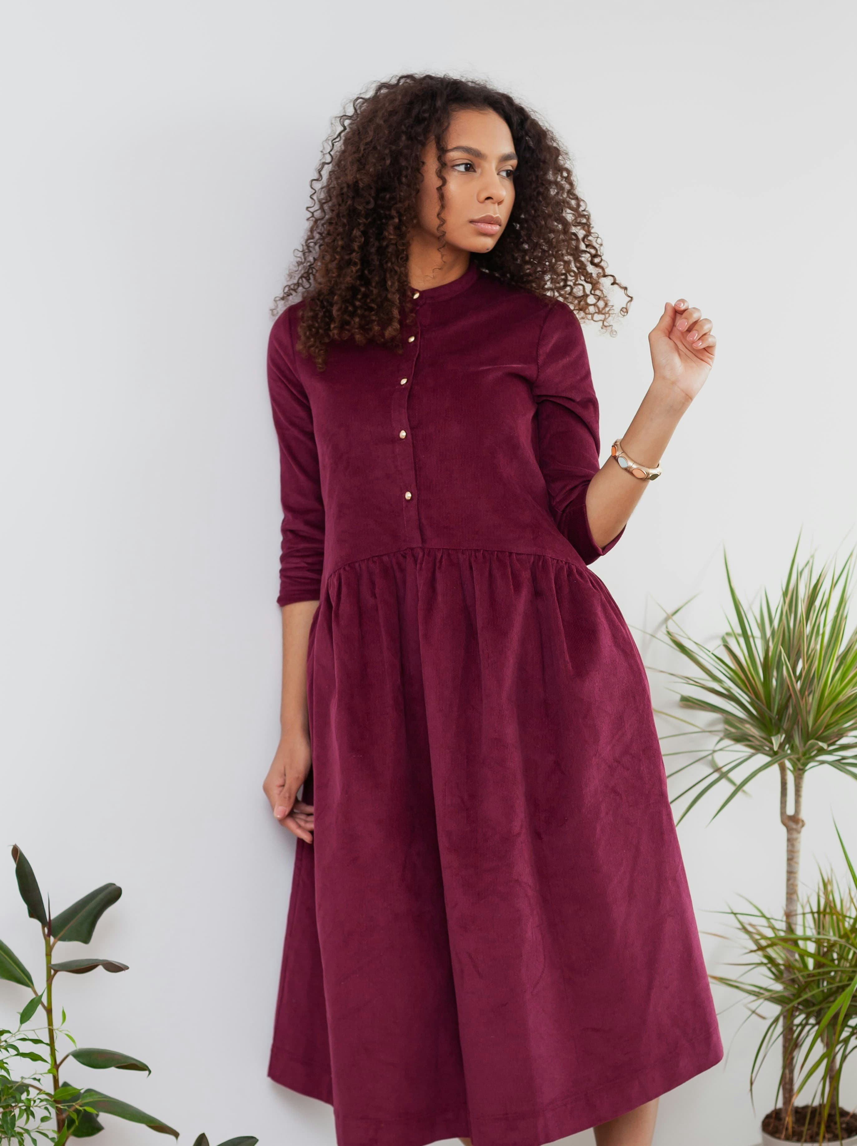 Caftan Moderne Bleu